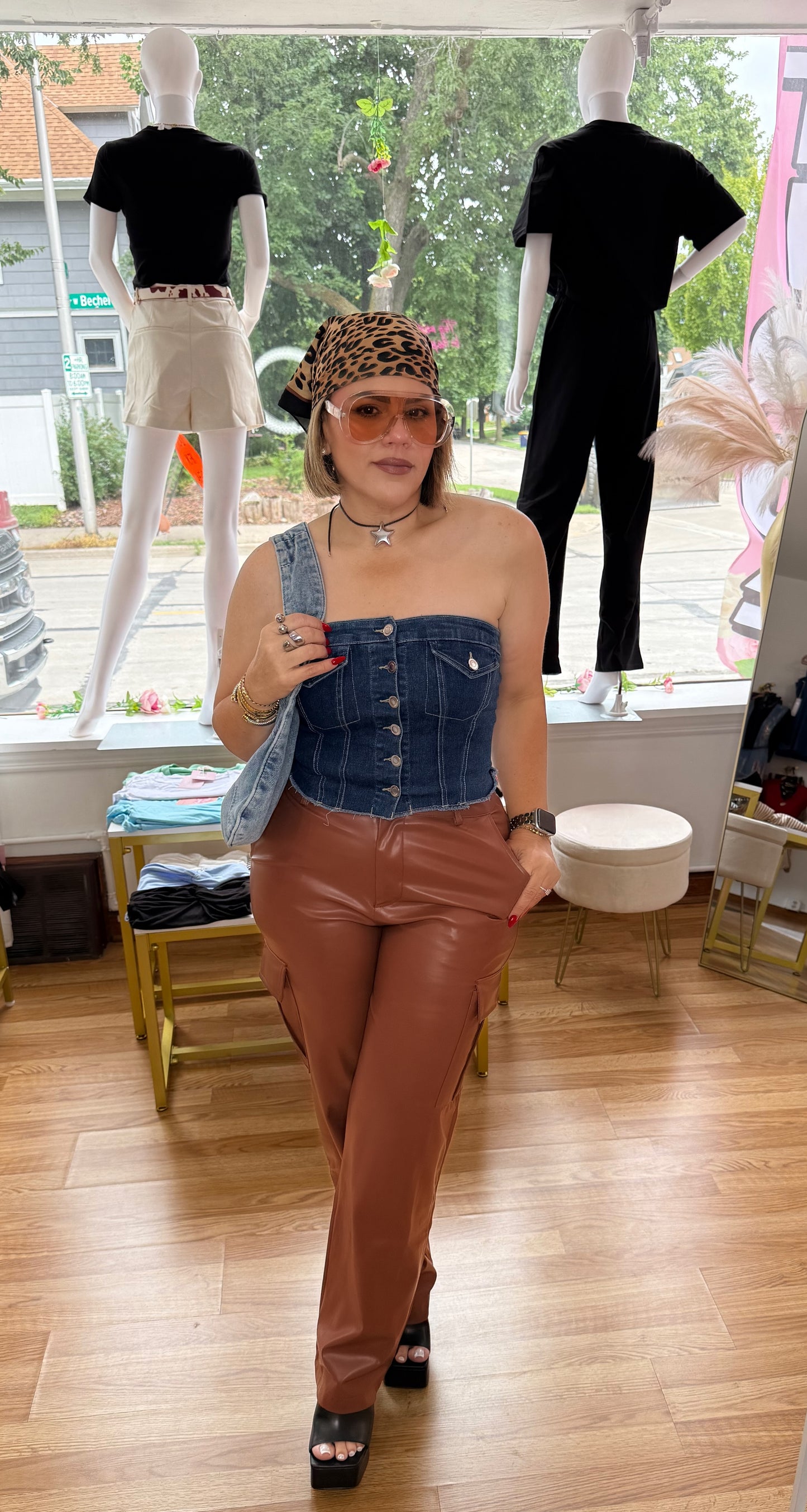 Luxe Vegan Leather Pants