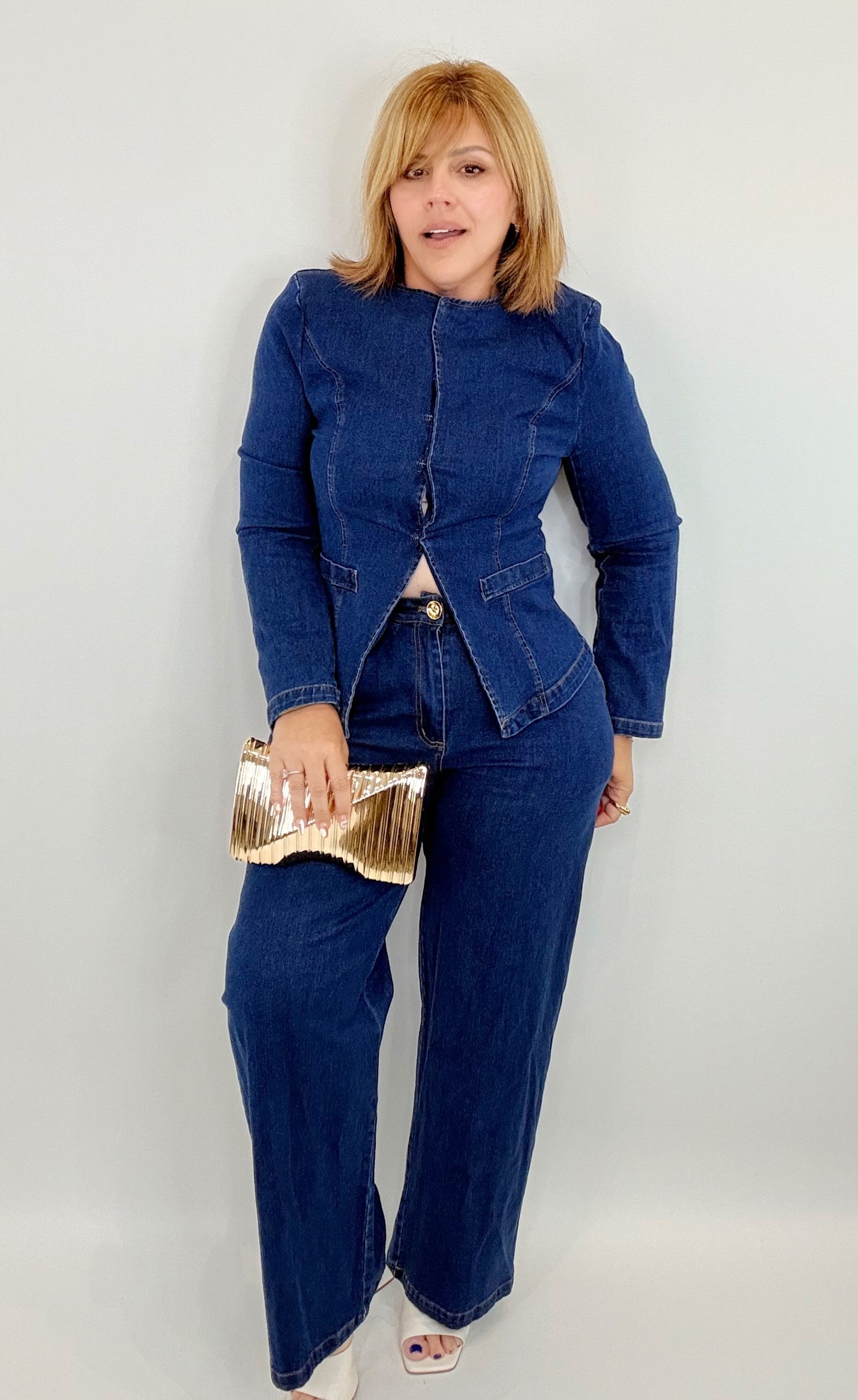 Monaco Denim Blazer