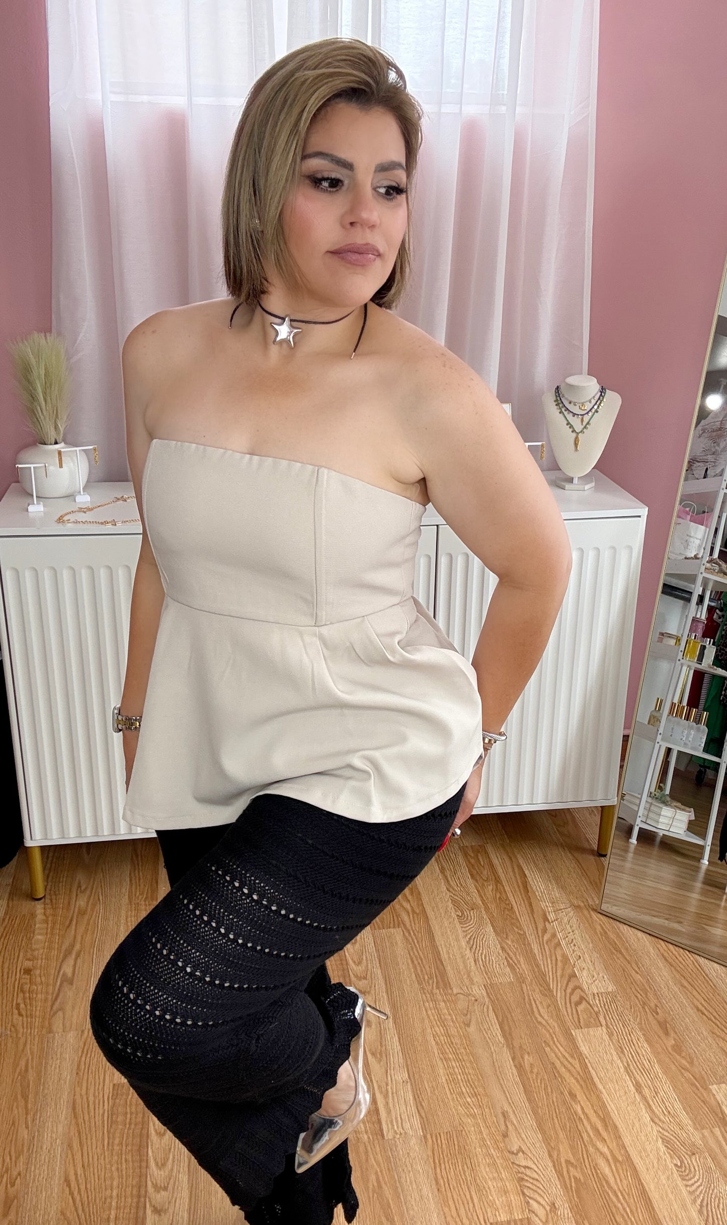 Noire Crochet Pants