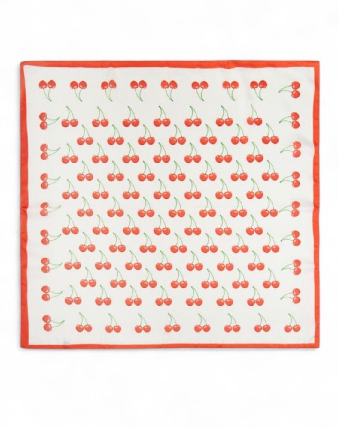 Cherry Crush Satin Scarf