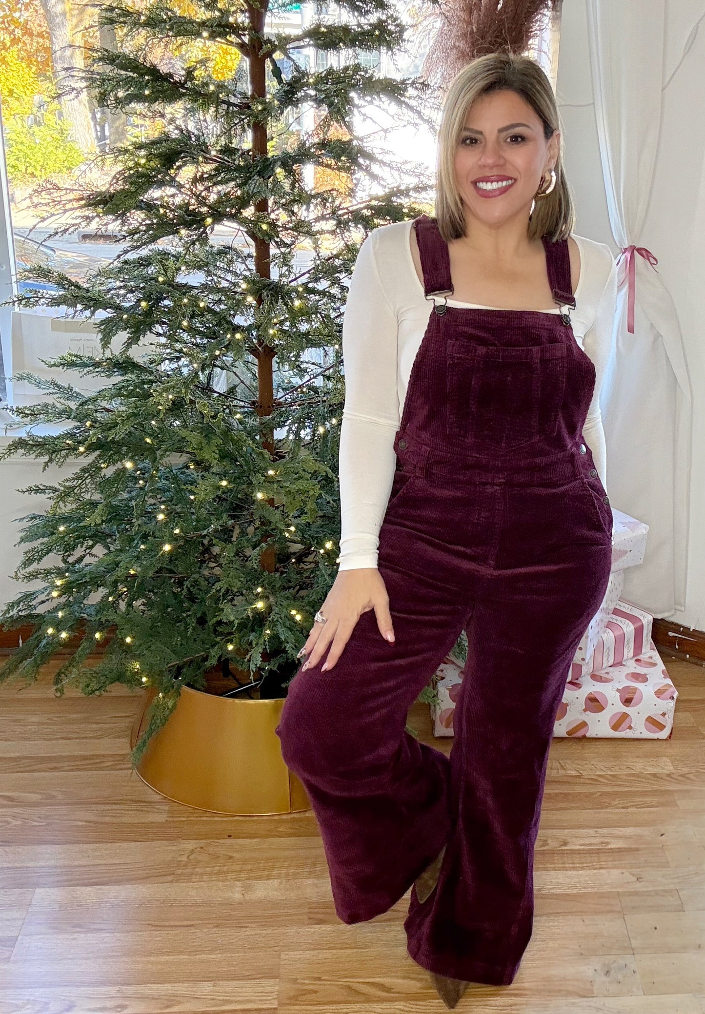 The Emilia Corduroy Overall