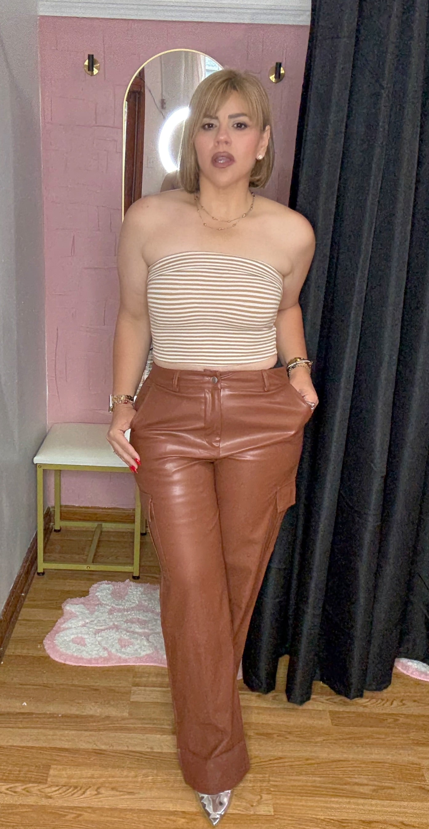 Luxe Vegan Leather Pants