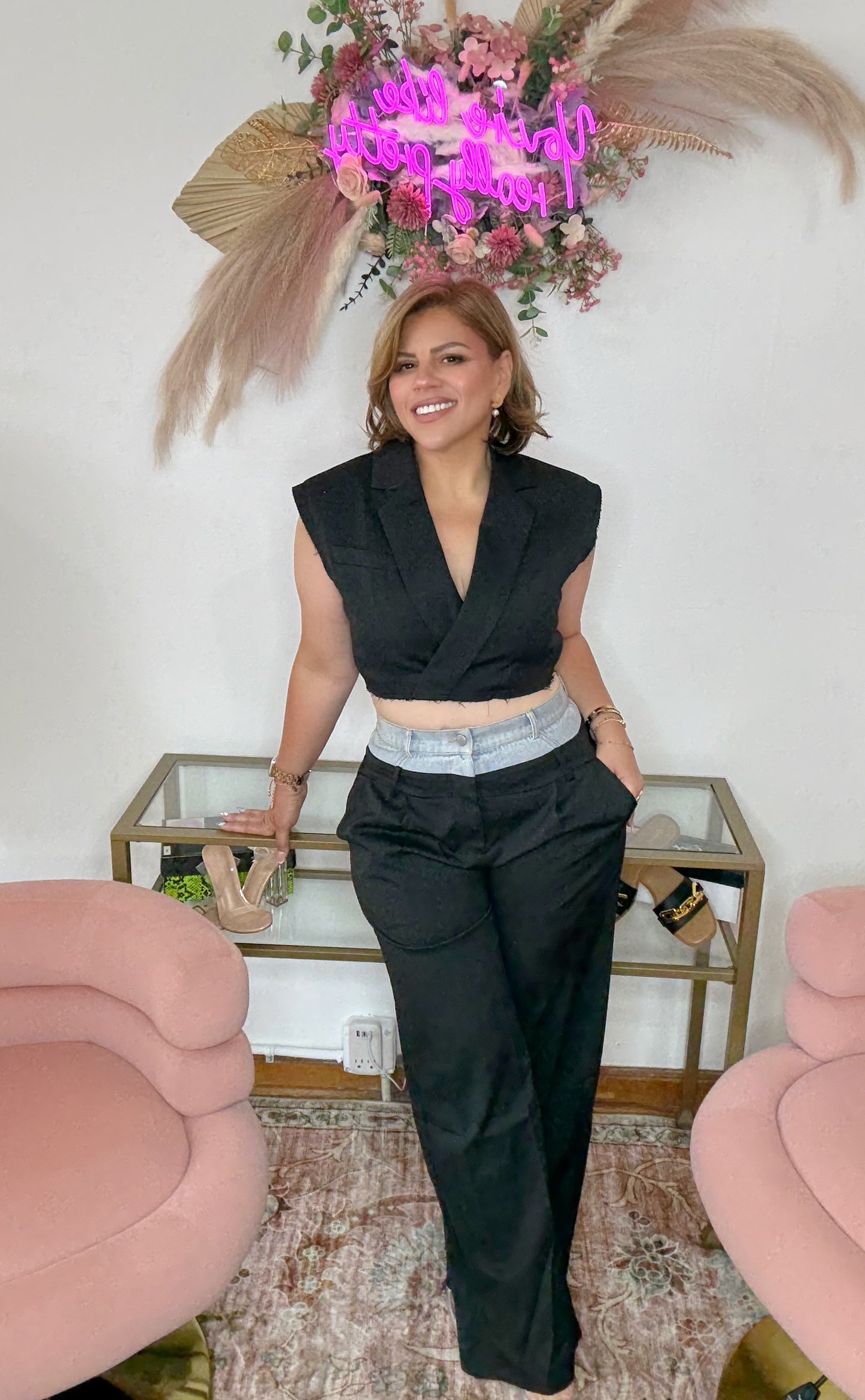 Sleek Moves High-Waisted Trouser