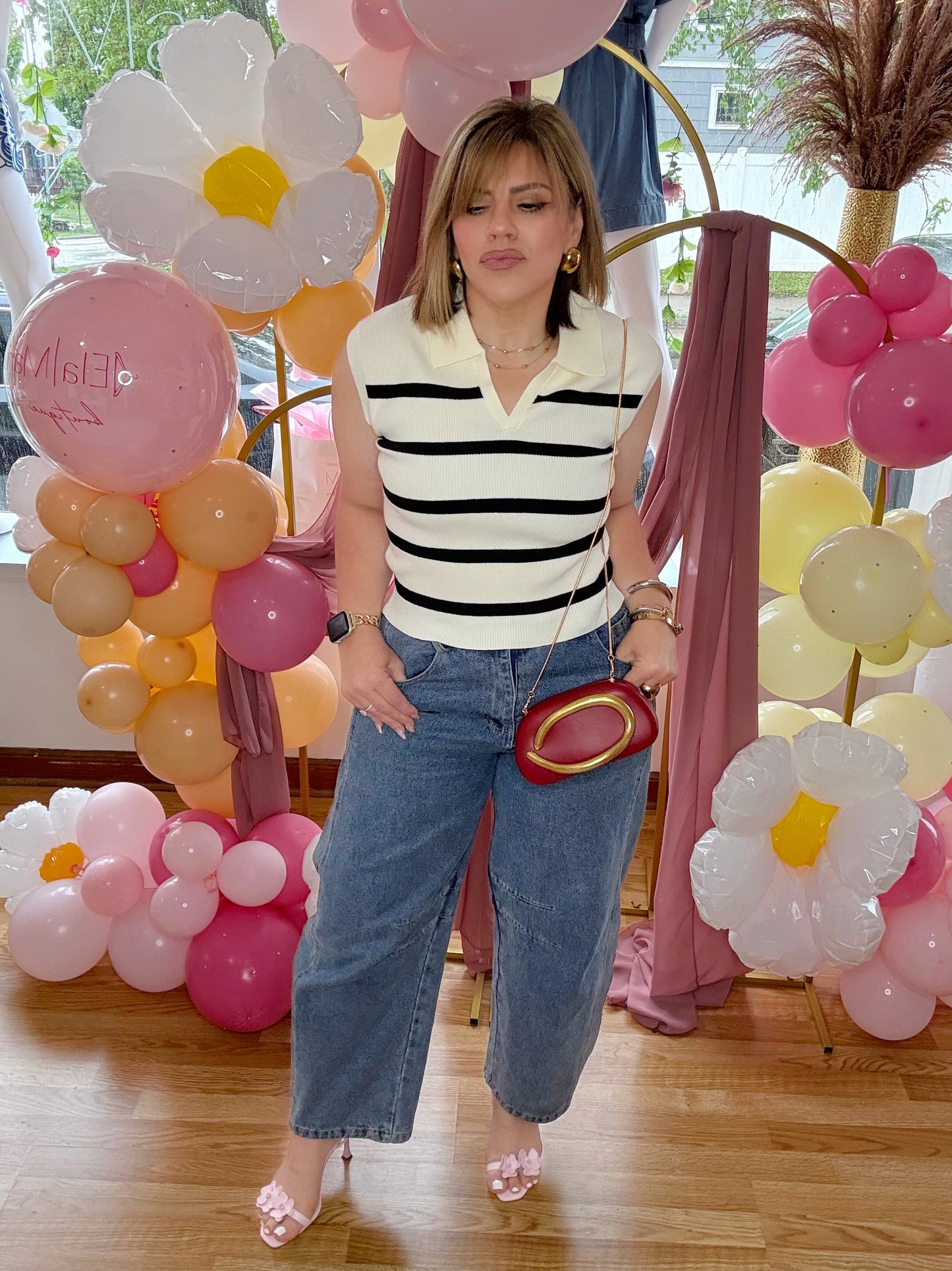 The Milan Striped PoloVest