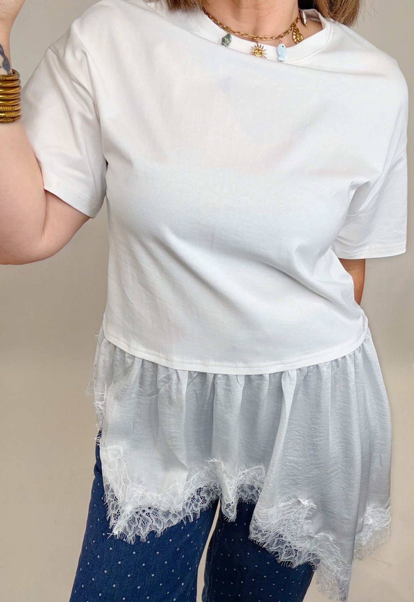 Bella Lace Tee