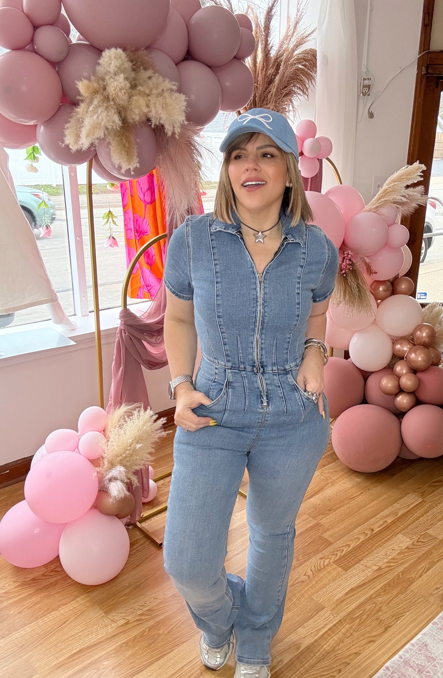 Vera Denim Jumpsuit