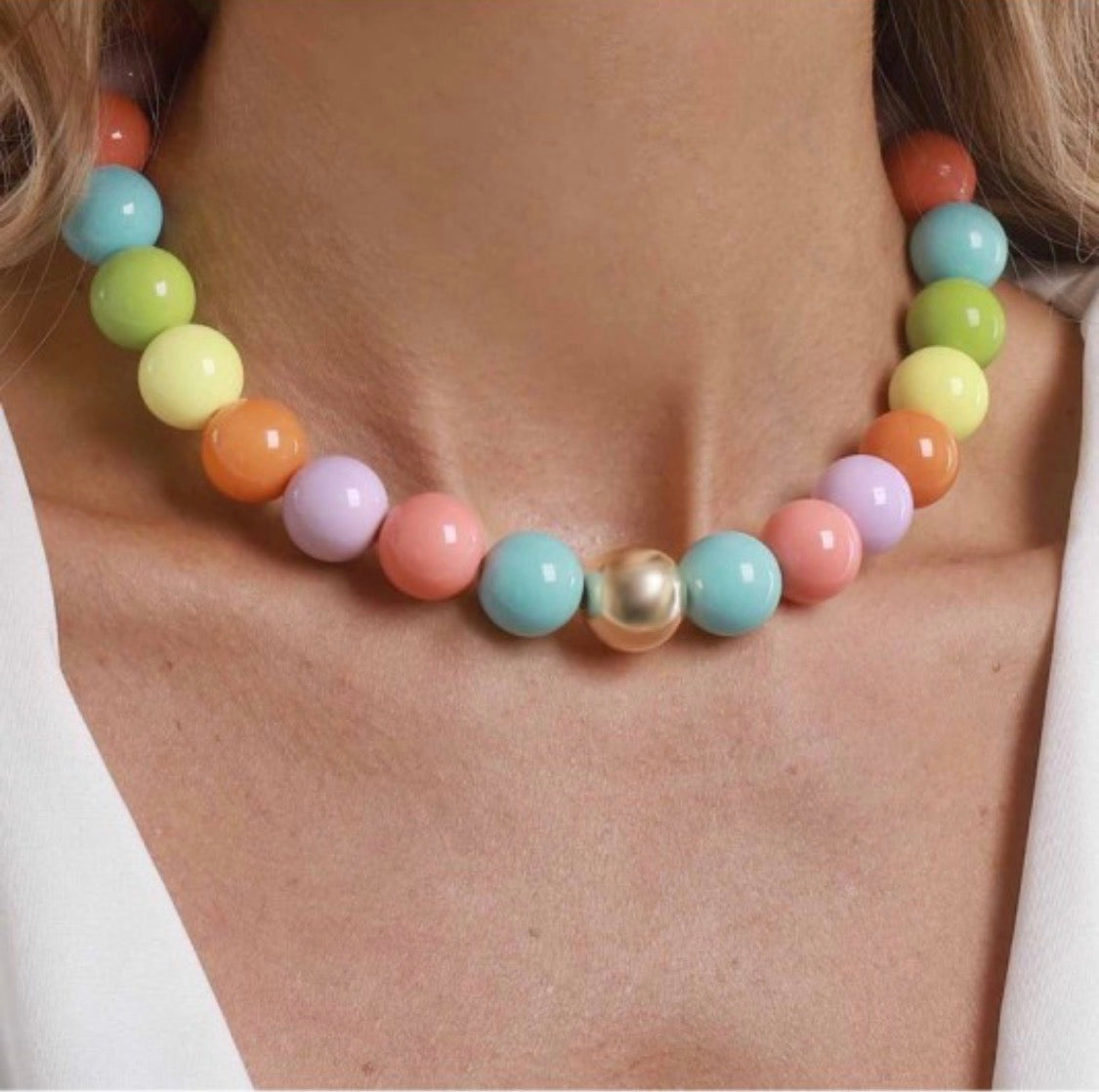 Bead Statement Necklace