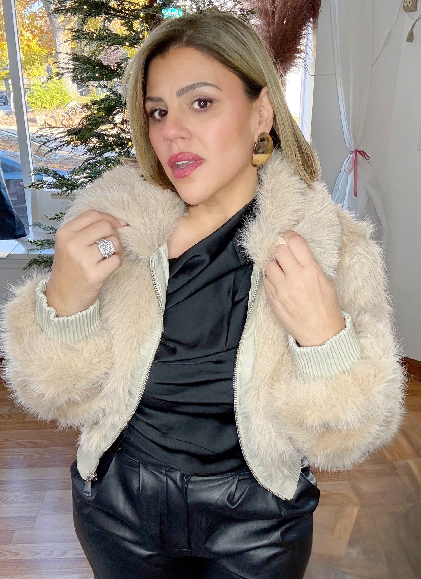 The Valentina Fox Fur Jacket