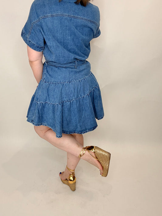 Denim Muse Dress