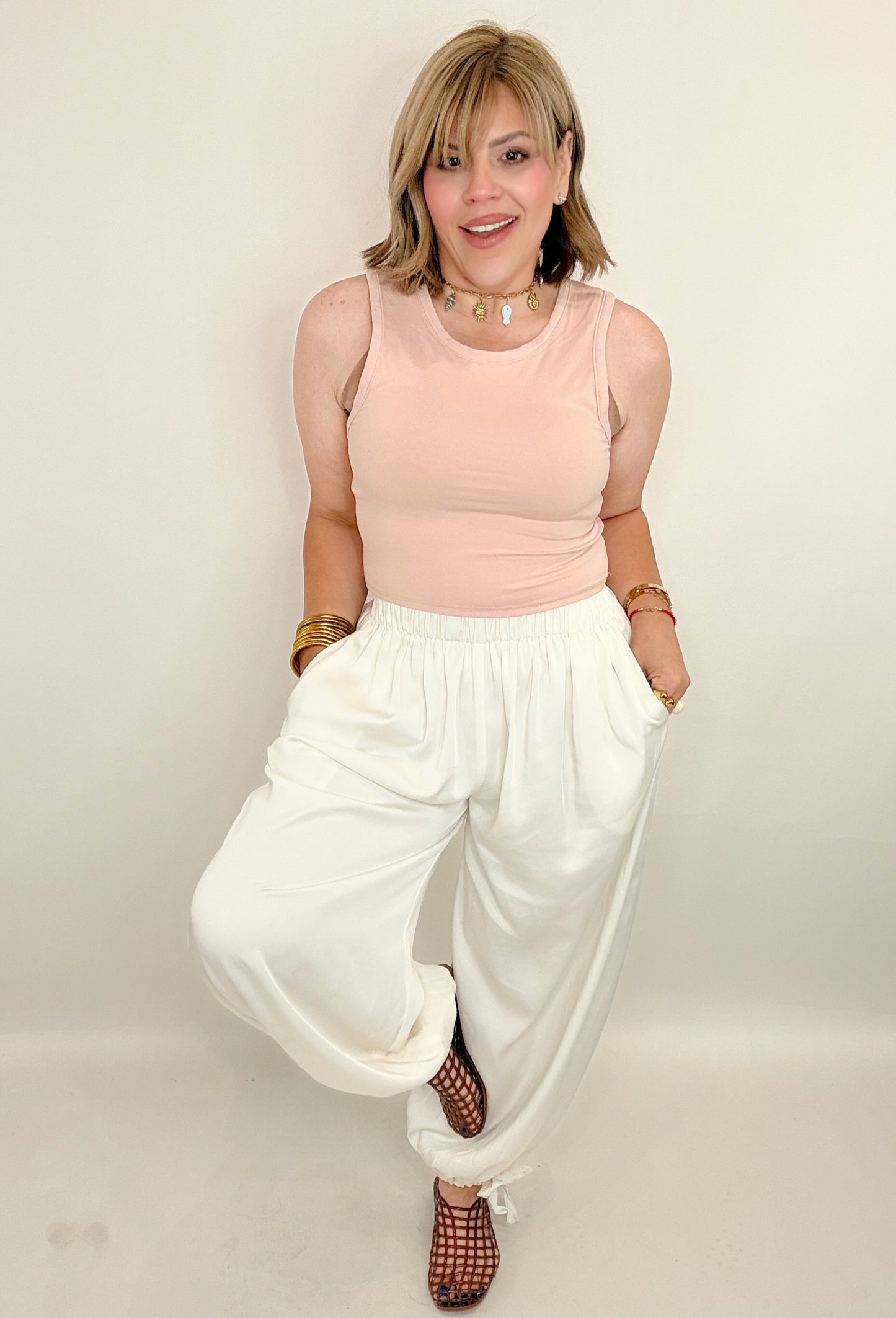Essential Crop Top Mauve