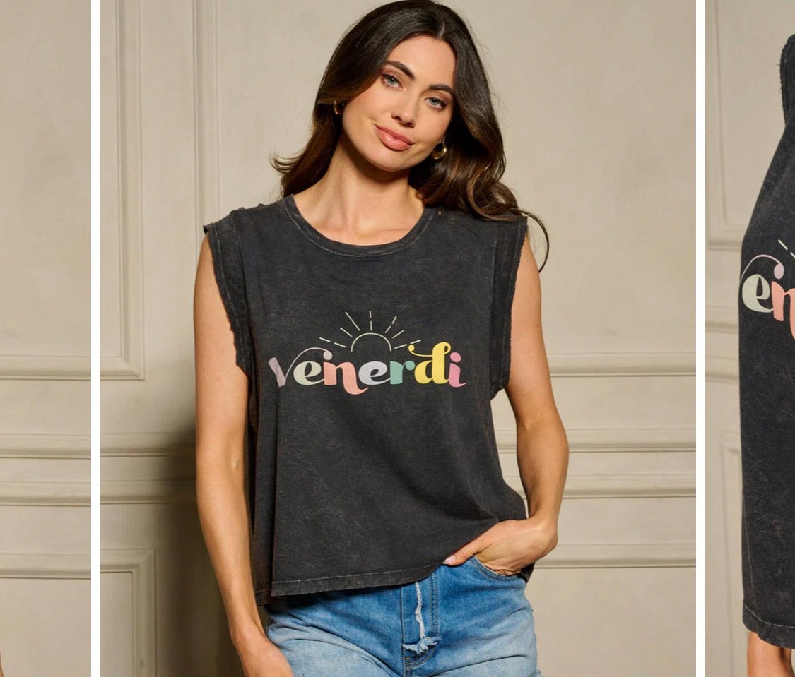 THE VENERDI GRAPHIC TEE