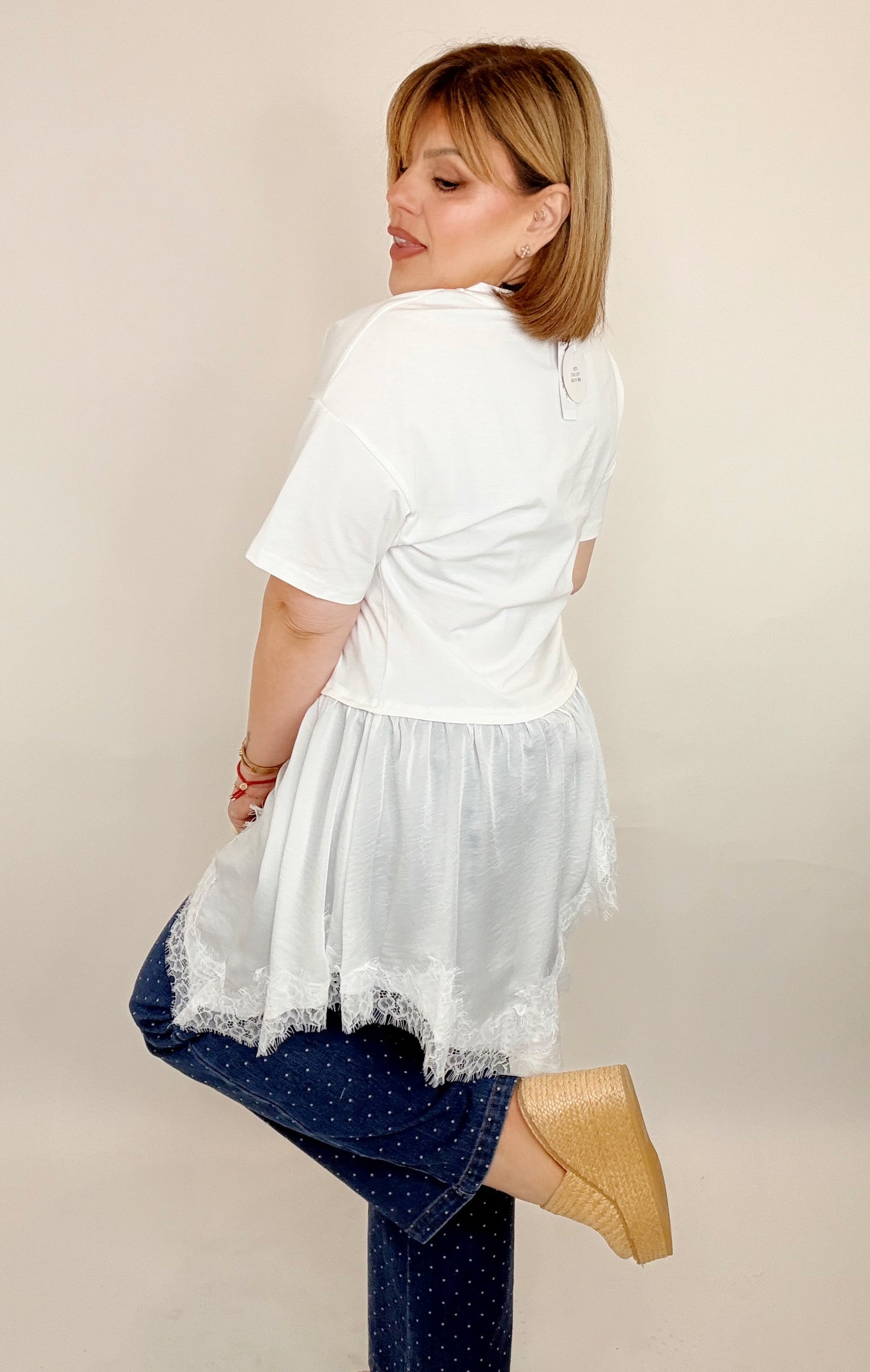 Bella Lace Tee