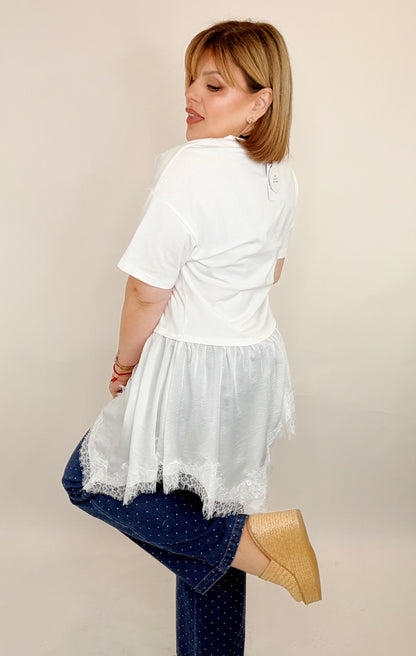 Bella Lace Tee