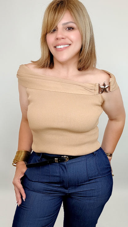The Chic Off-Shoulder Top