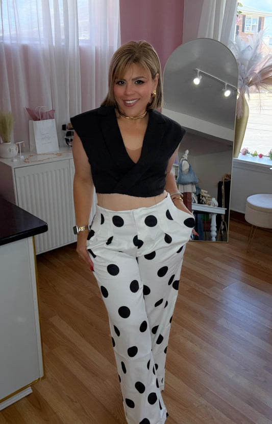 Amélie Polka Dot Trousers