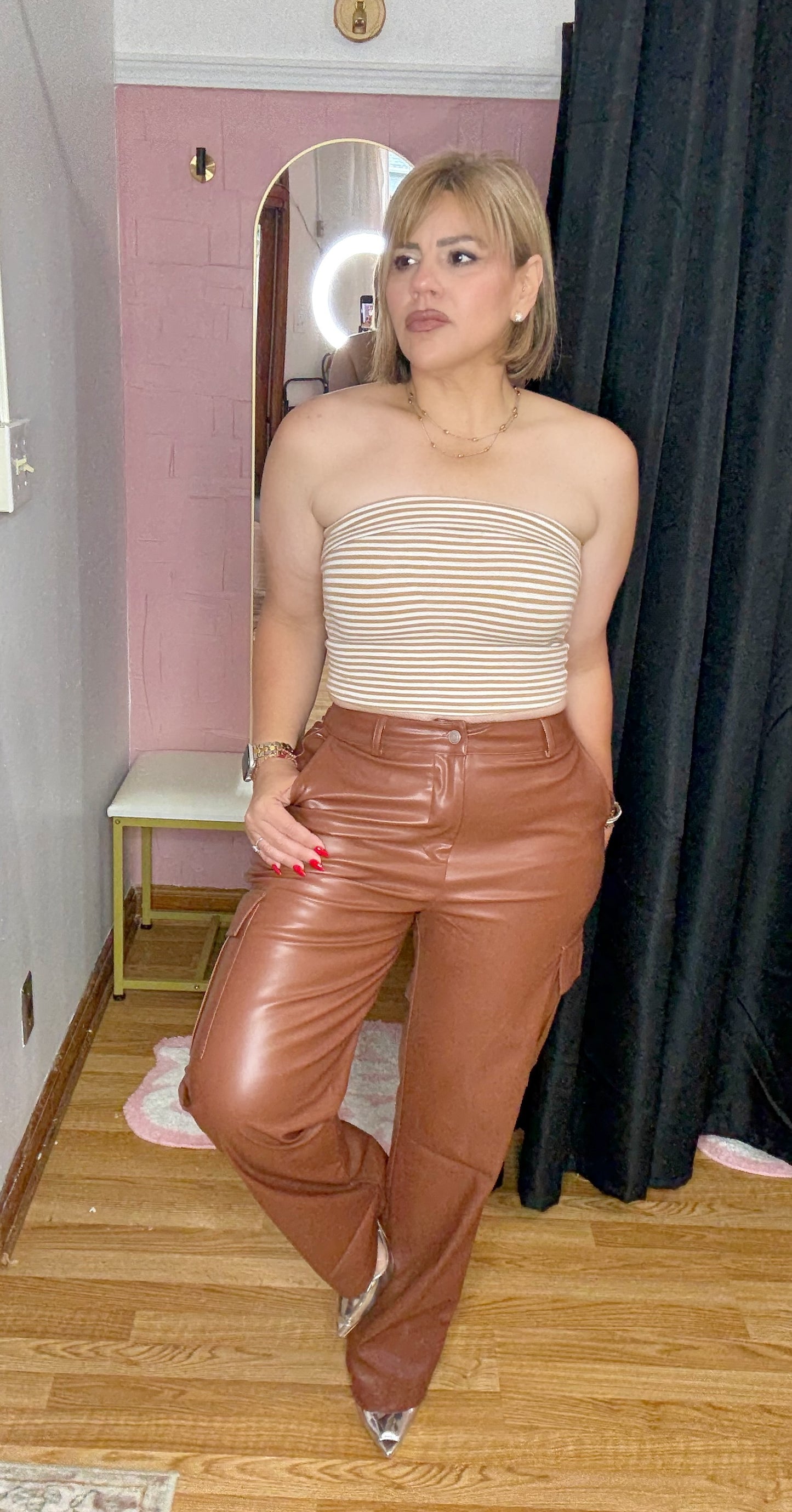 Luxe Vegan Leather Pants