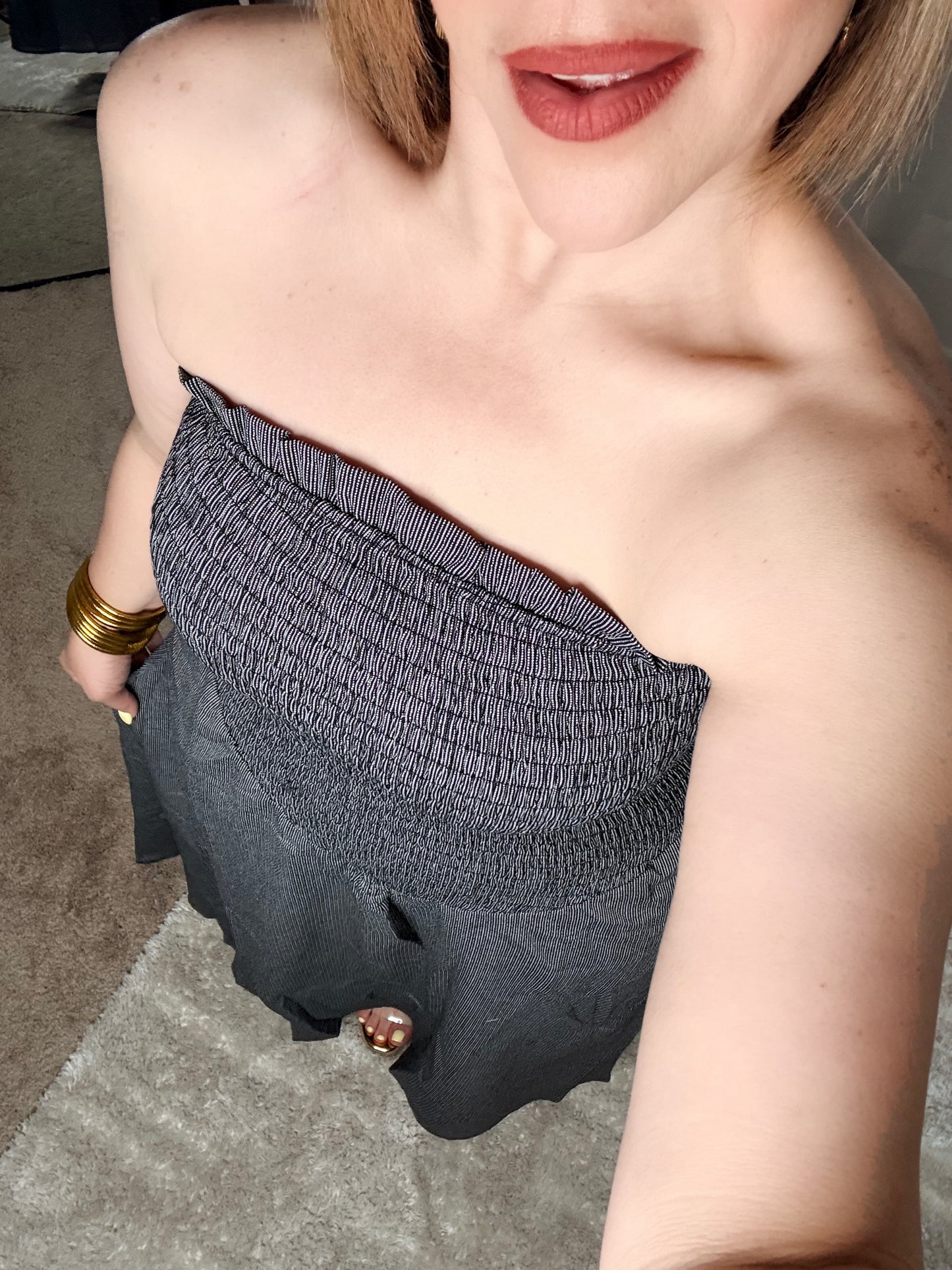 The Effortless Strapless Maxi Dress