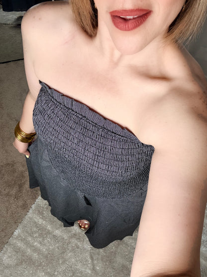 The Effortless Strapless Maxi Dress