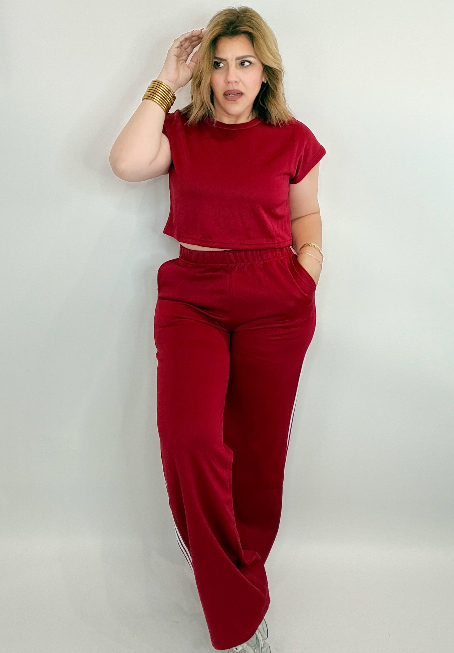 Avery Set | Burgundy