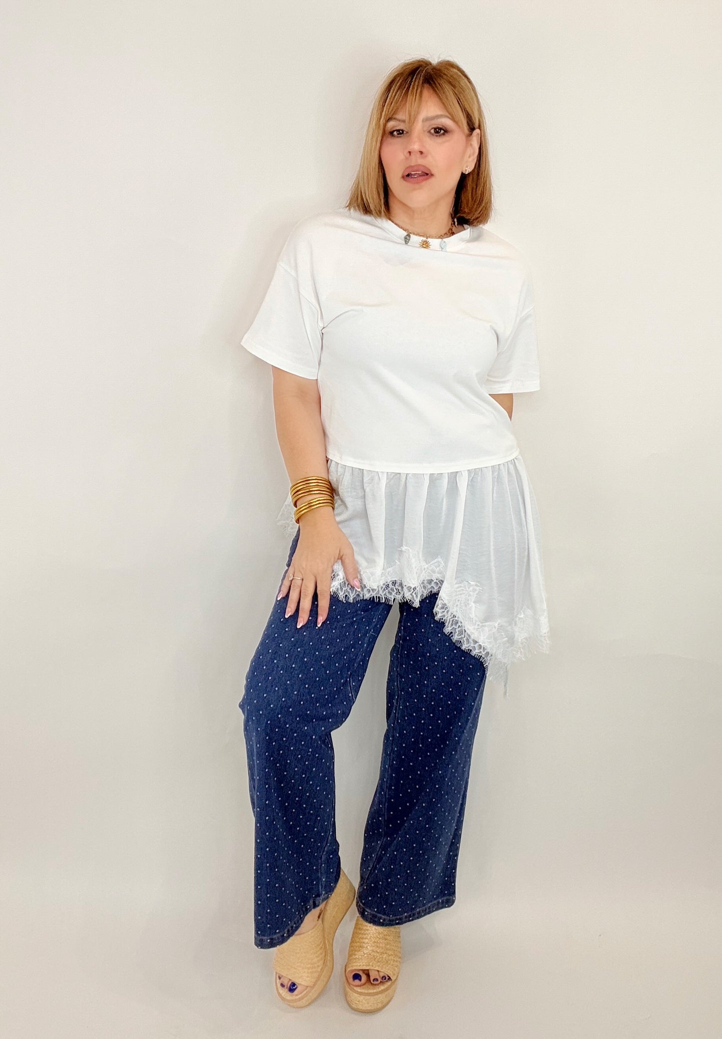 Bella Lace Tee