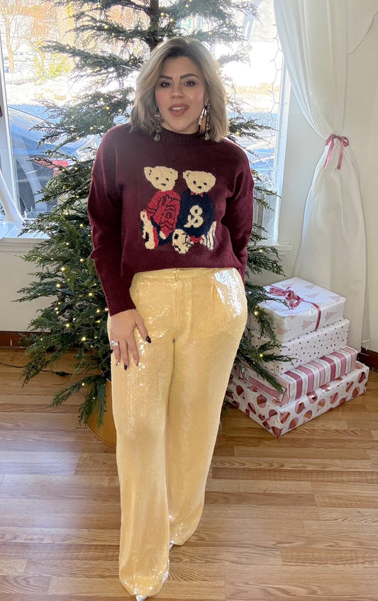 Teddy Bear Sweater – Cozy & Trendy