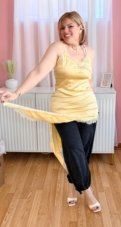 Aurelia Lace Satin Dress