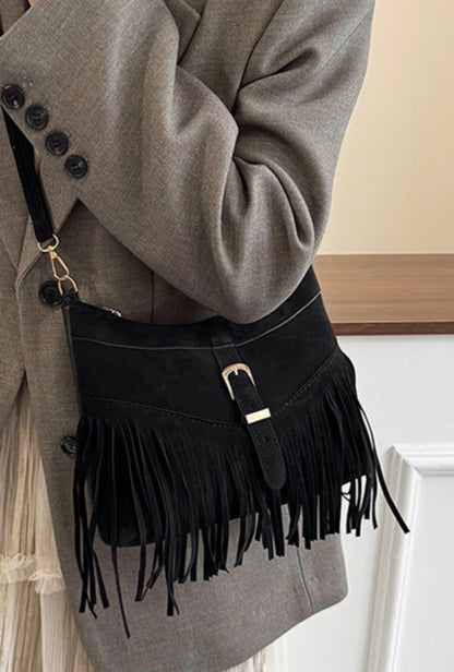Crossbody Fringe Bag