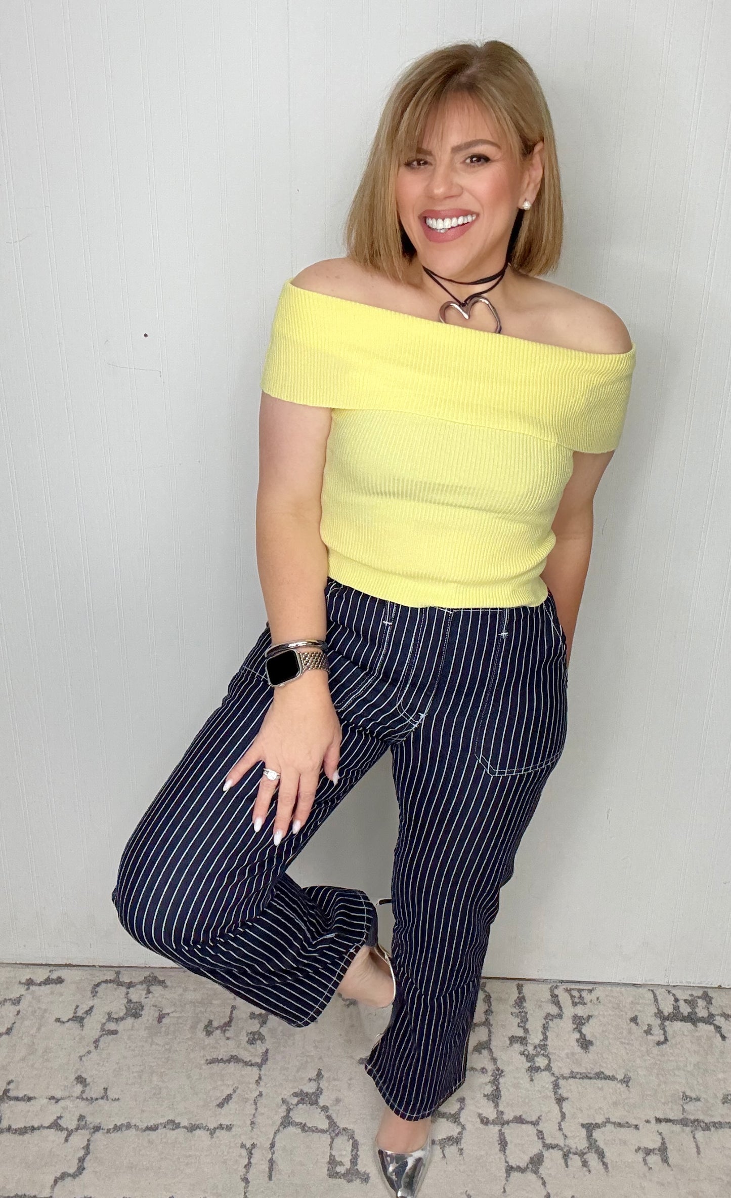 Riley Top In Yellow