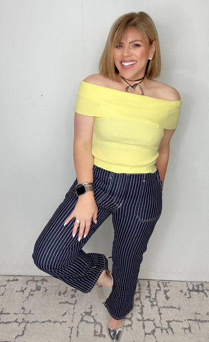 Riley Top In Yellow