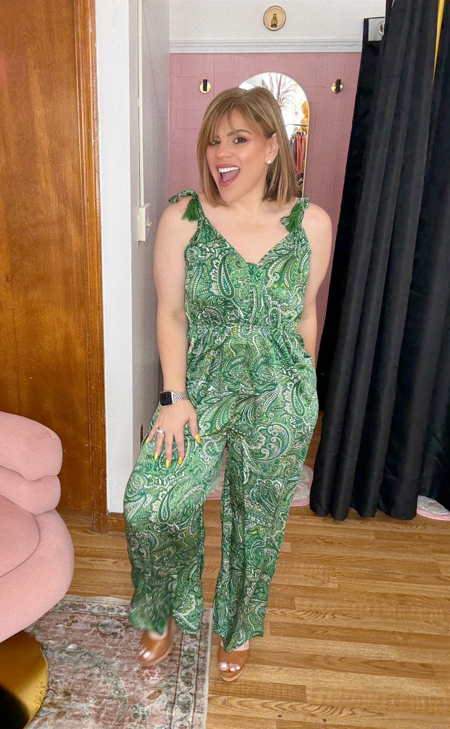 Golden Hour Garden Jumpsuit