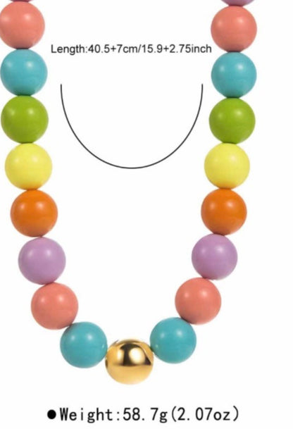 Bead Statement Necklace