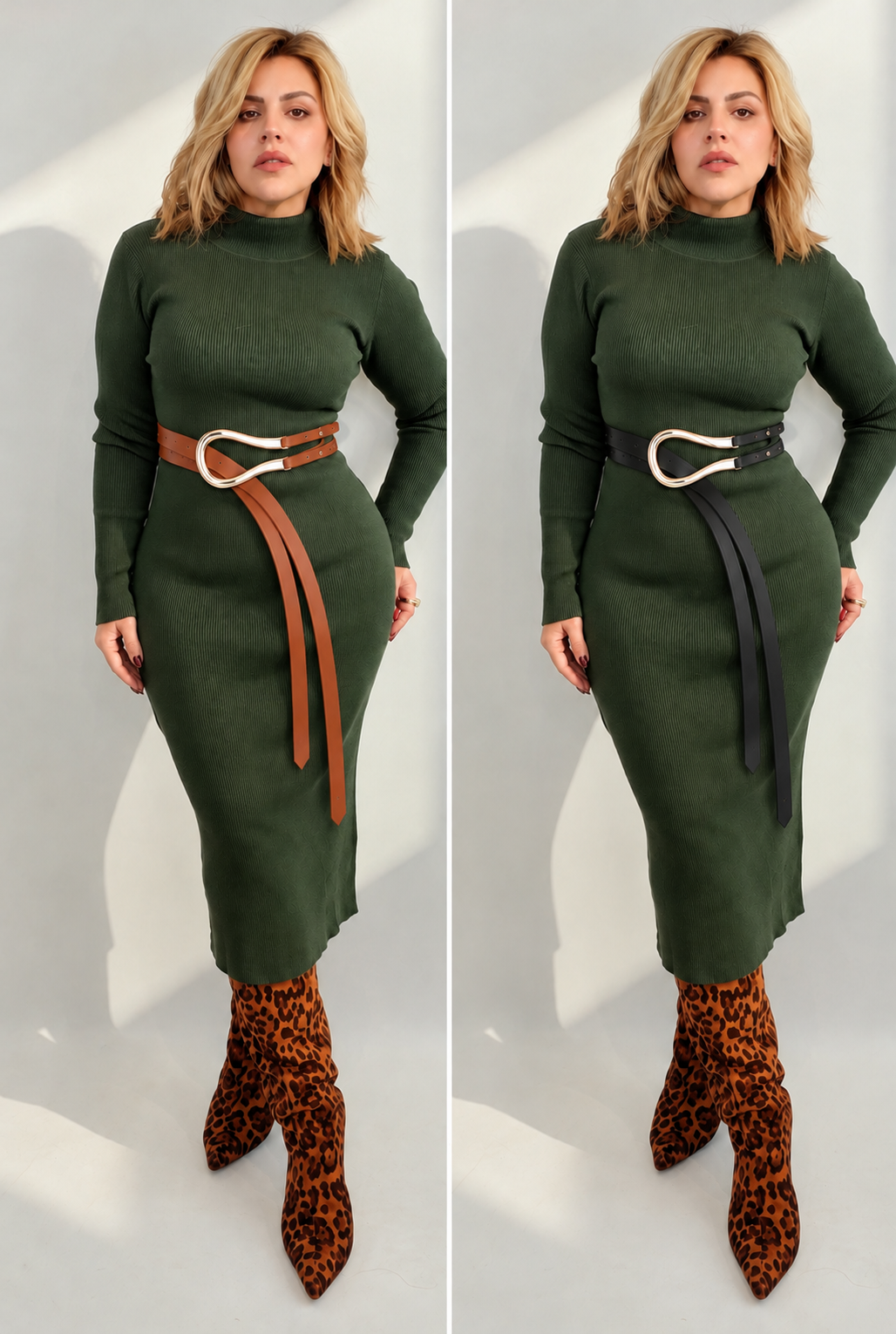 The Ines Sculpted Belt