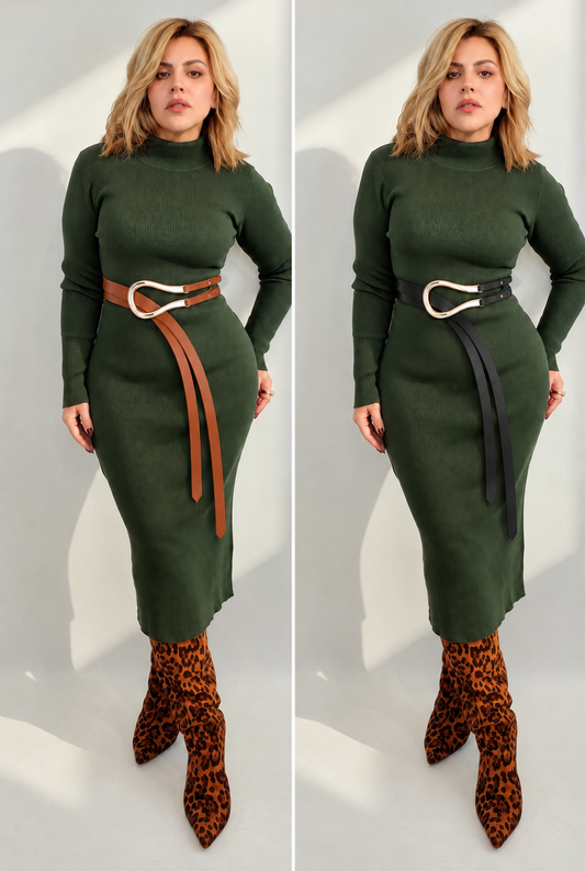 The Ines Sculpted Belt
