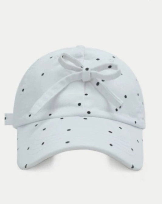 Élise Polka Dot Bow Cap