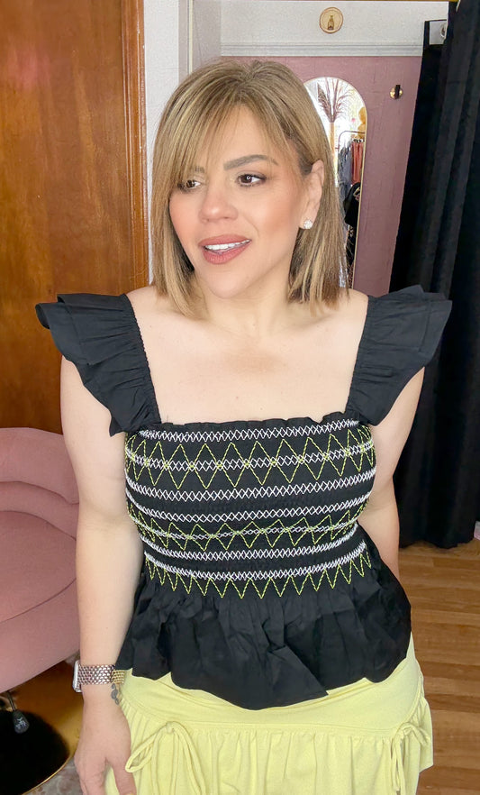Peplum Top