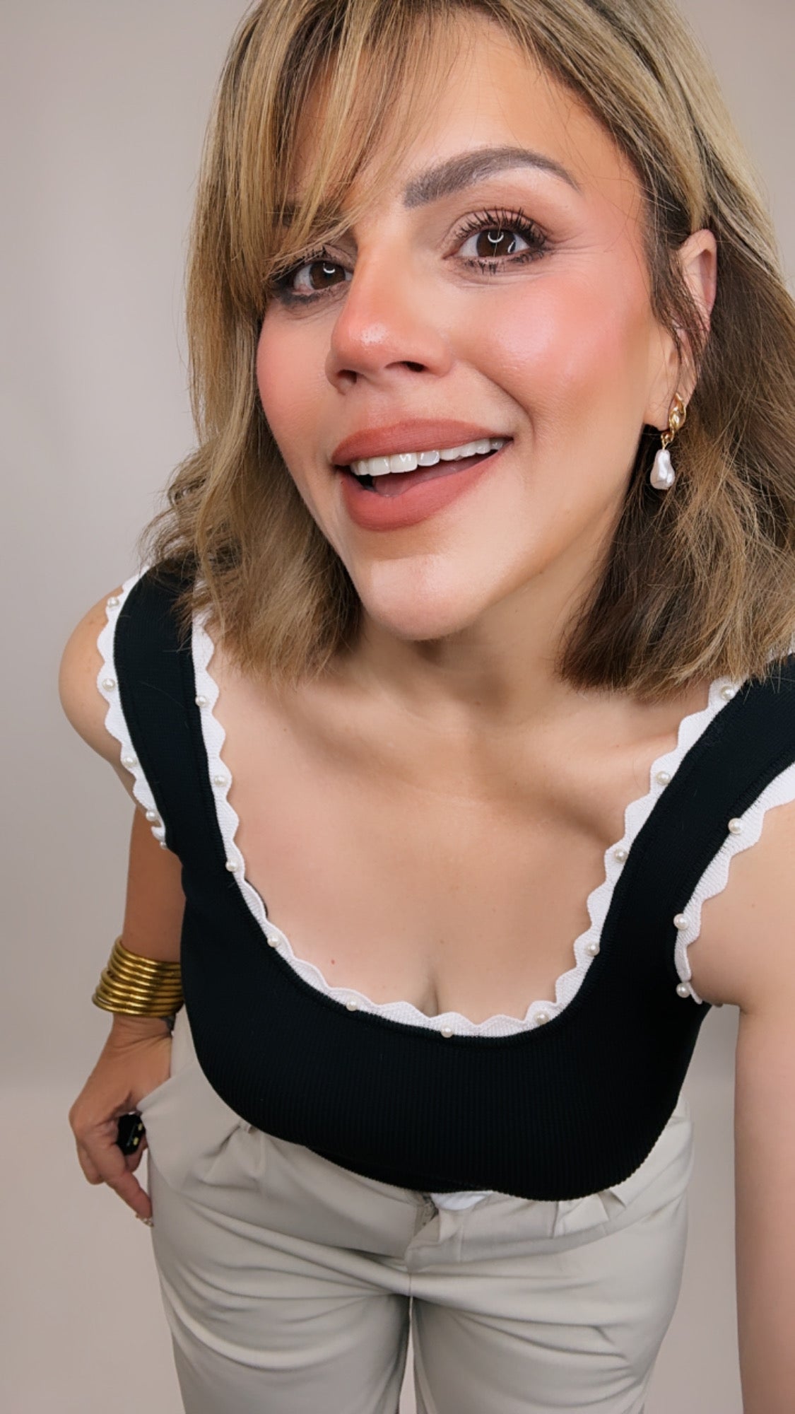 Mila Top In Black