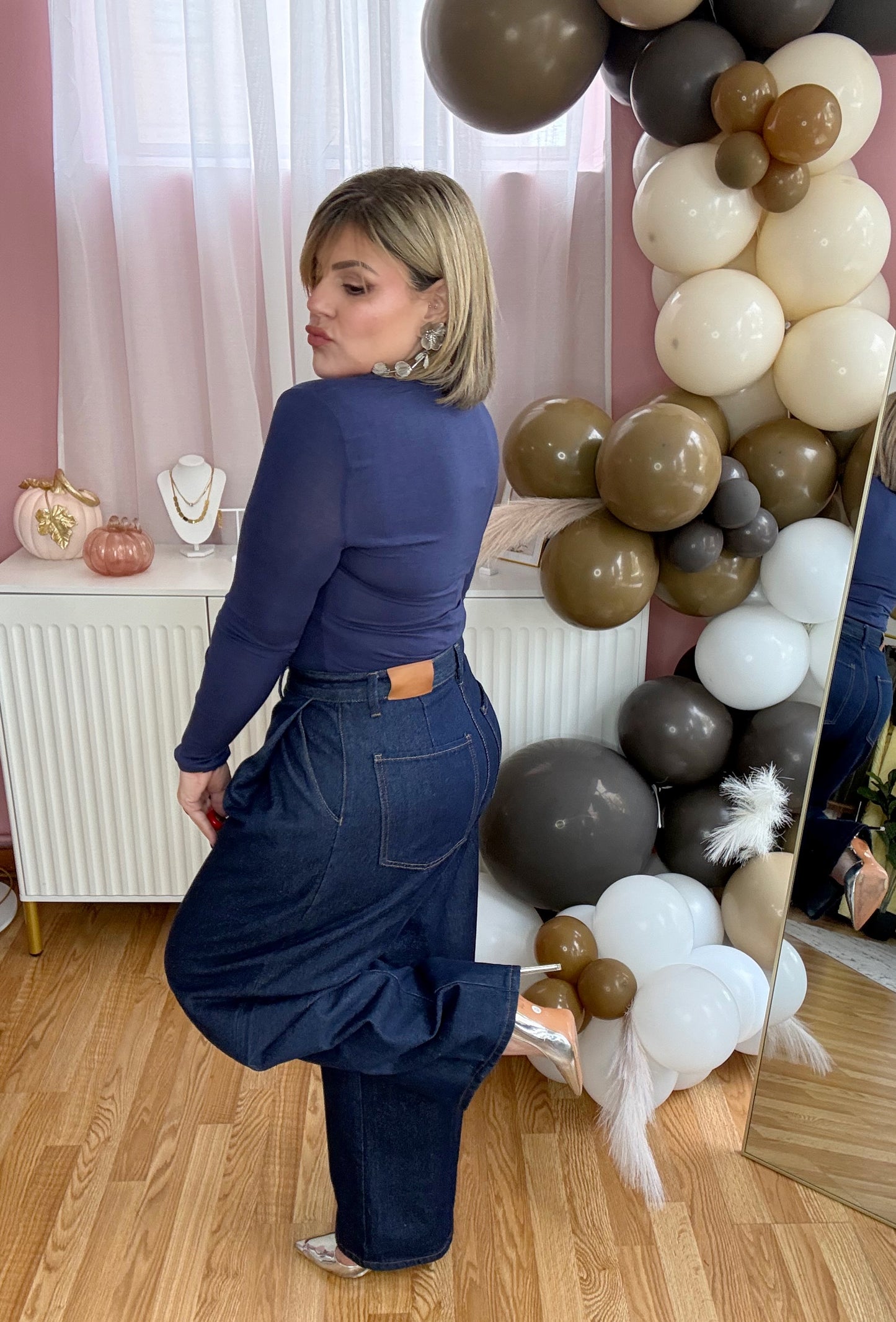 The Noelia Bodysuit – Dark Night