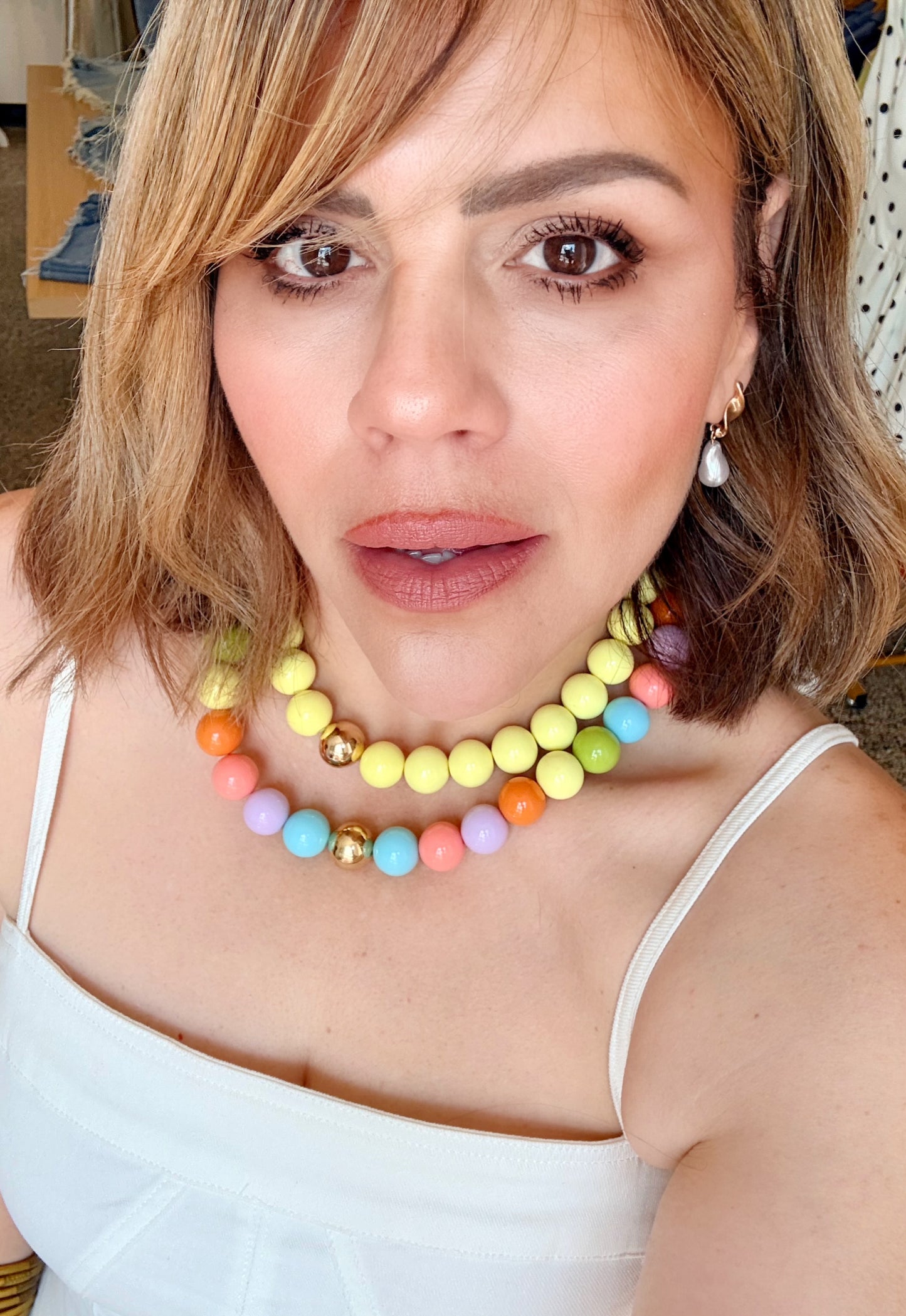 Bead Statement Necklace
