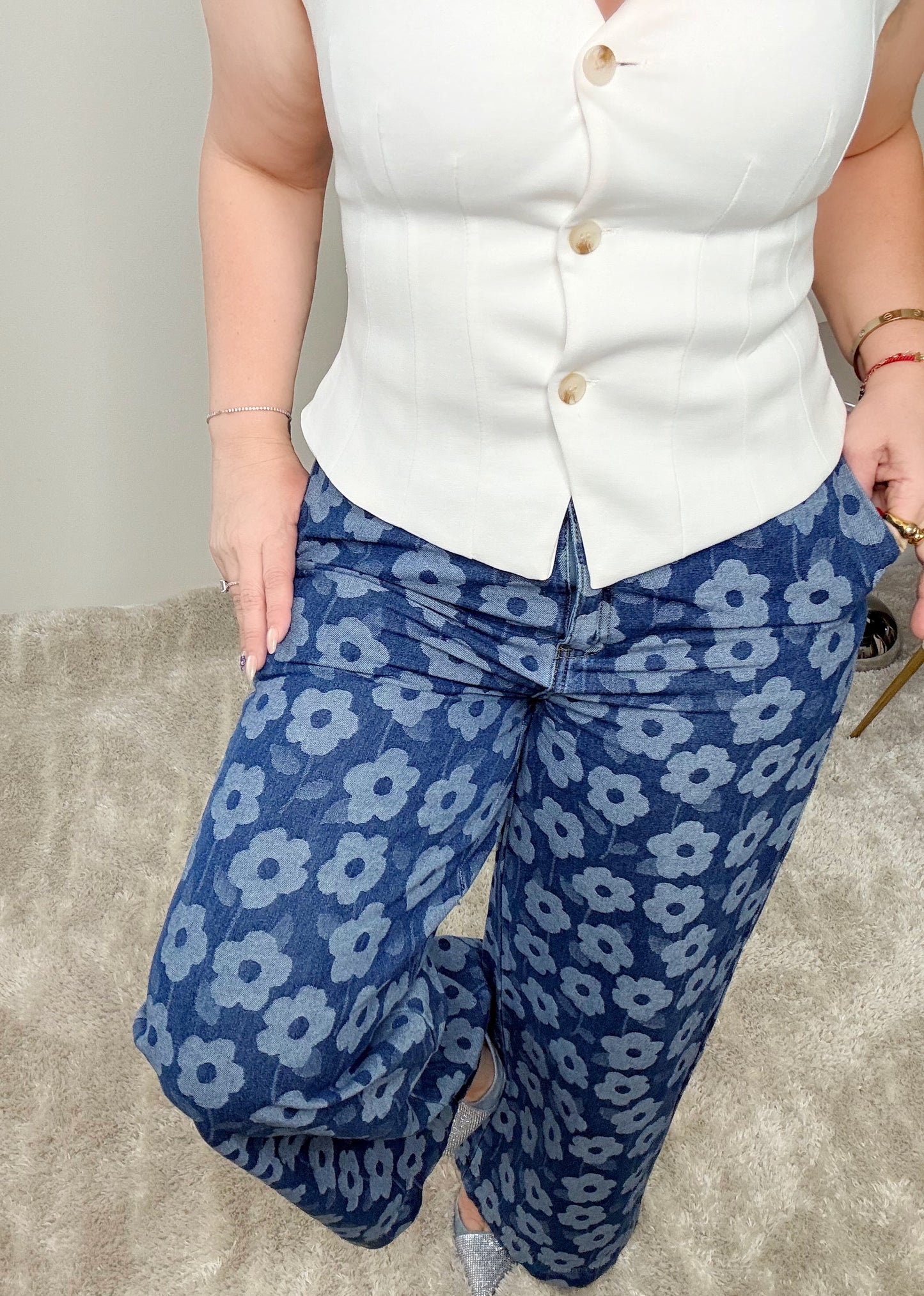 The Bloom Denim Pants