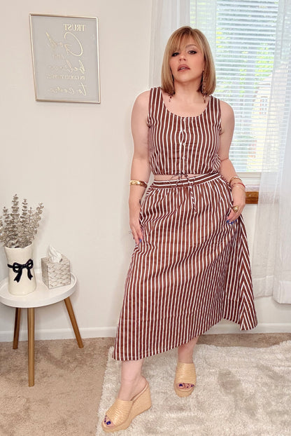 Capri Stripe Set