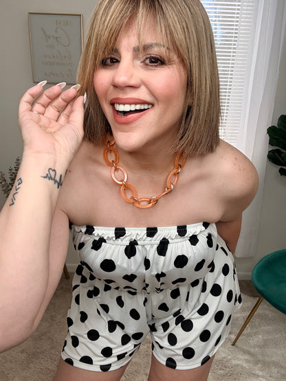 The Polka Dot Romper