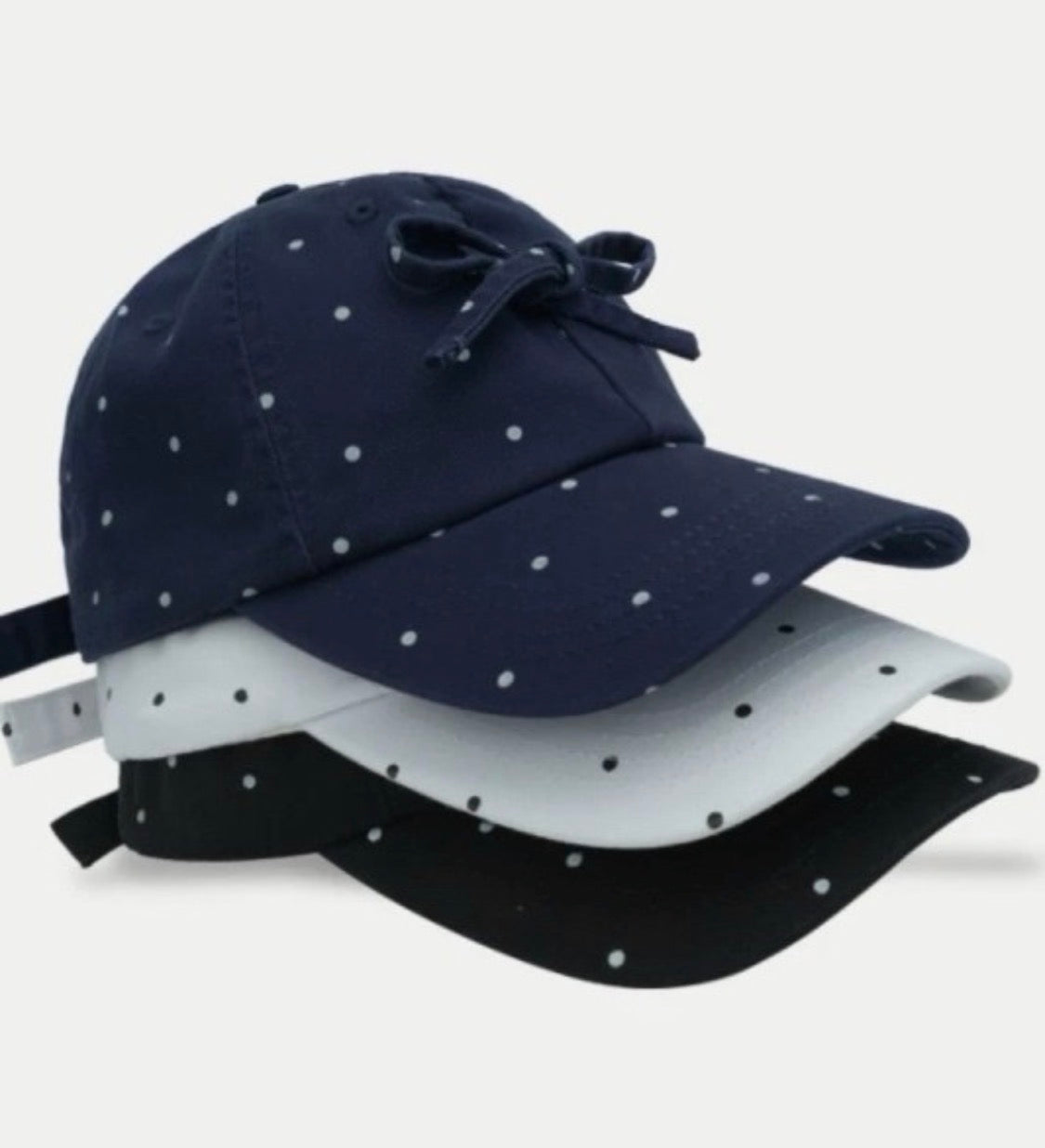 Élise Polka Dot Bow Cap