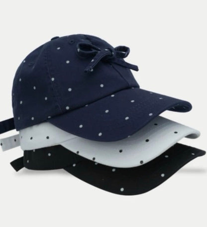 Élise Polka Dot Bow Cap