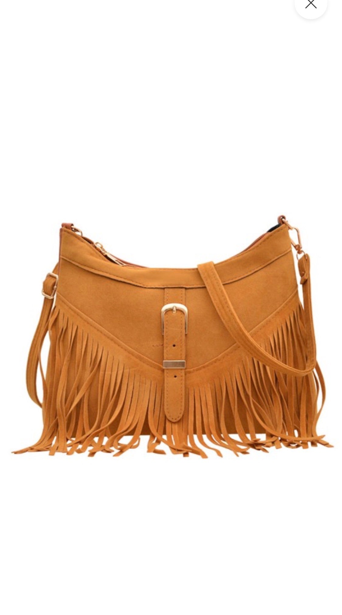 Crossbody Fringe Bag