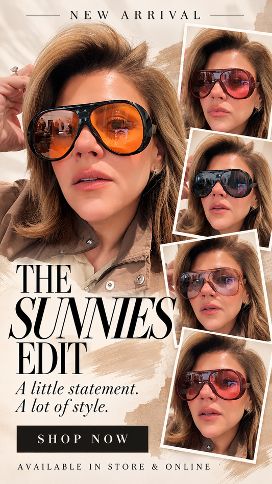 The Statement Aviator Sunglasses