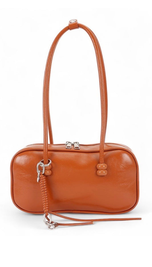 Iconic Fashion Shoulder Bag — Camel