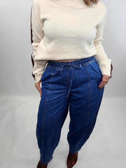 The Isadora Barrel Jeans