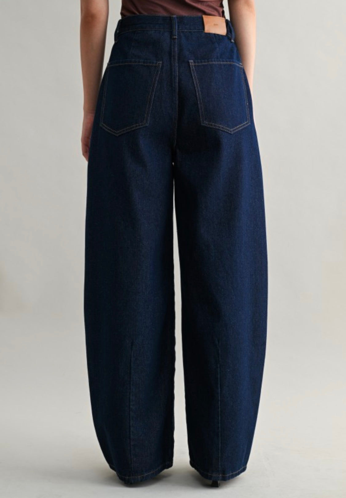 Midnight Drift Pleated Jeans