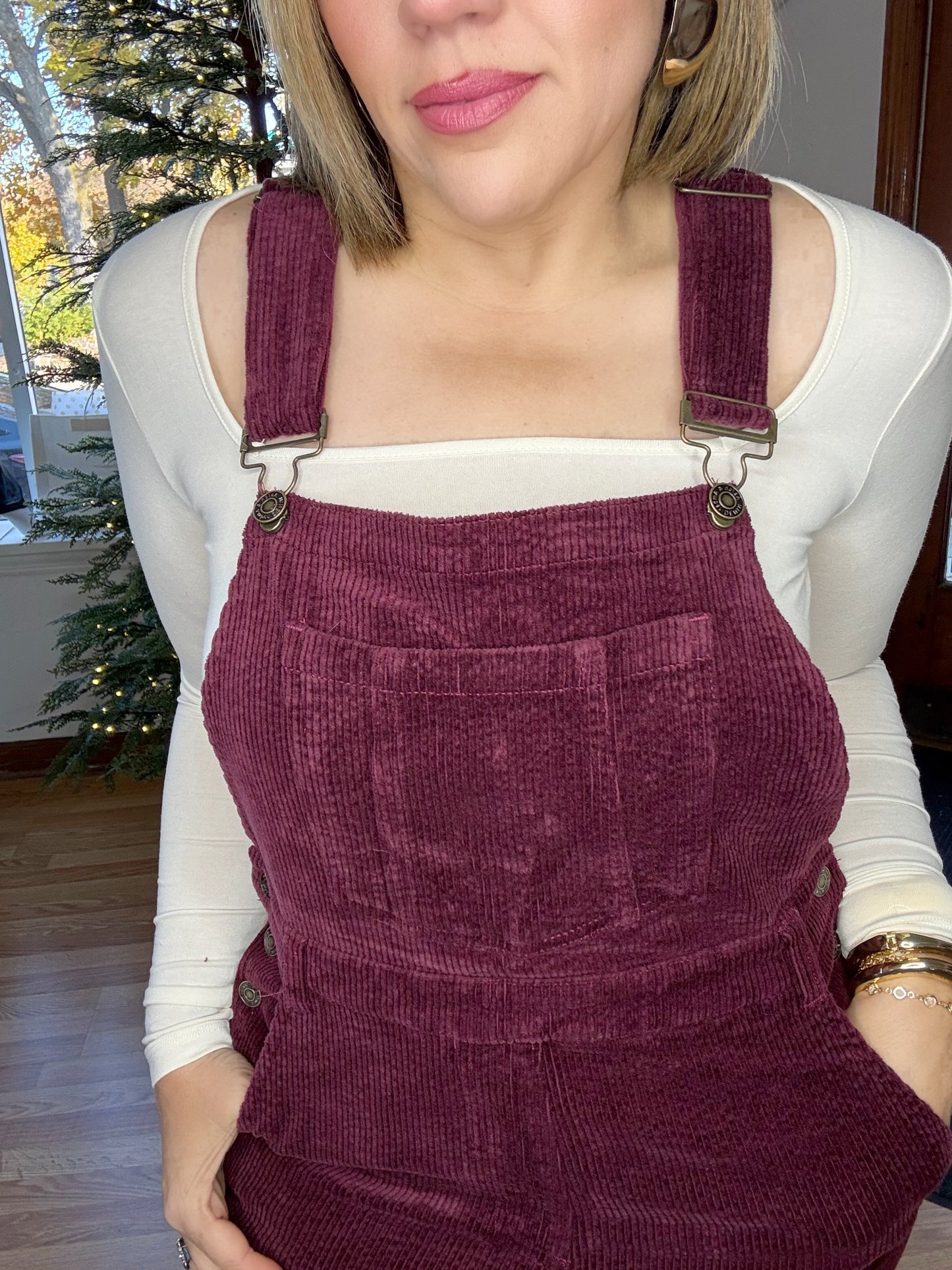 The Emilia Corduroy Overall
