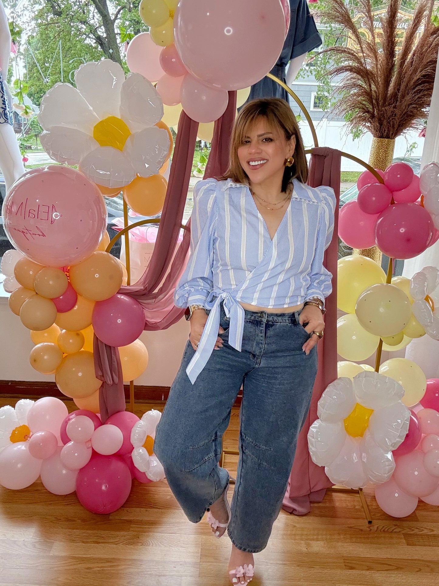Luna Blu – Italian Wrap Shirt